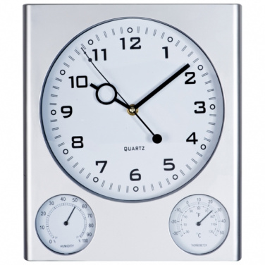 Logo trade promotional items image of: Plastic wall clock DEN HAAG